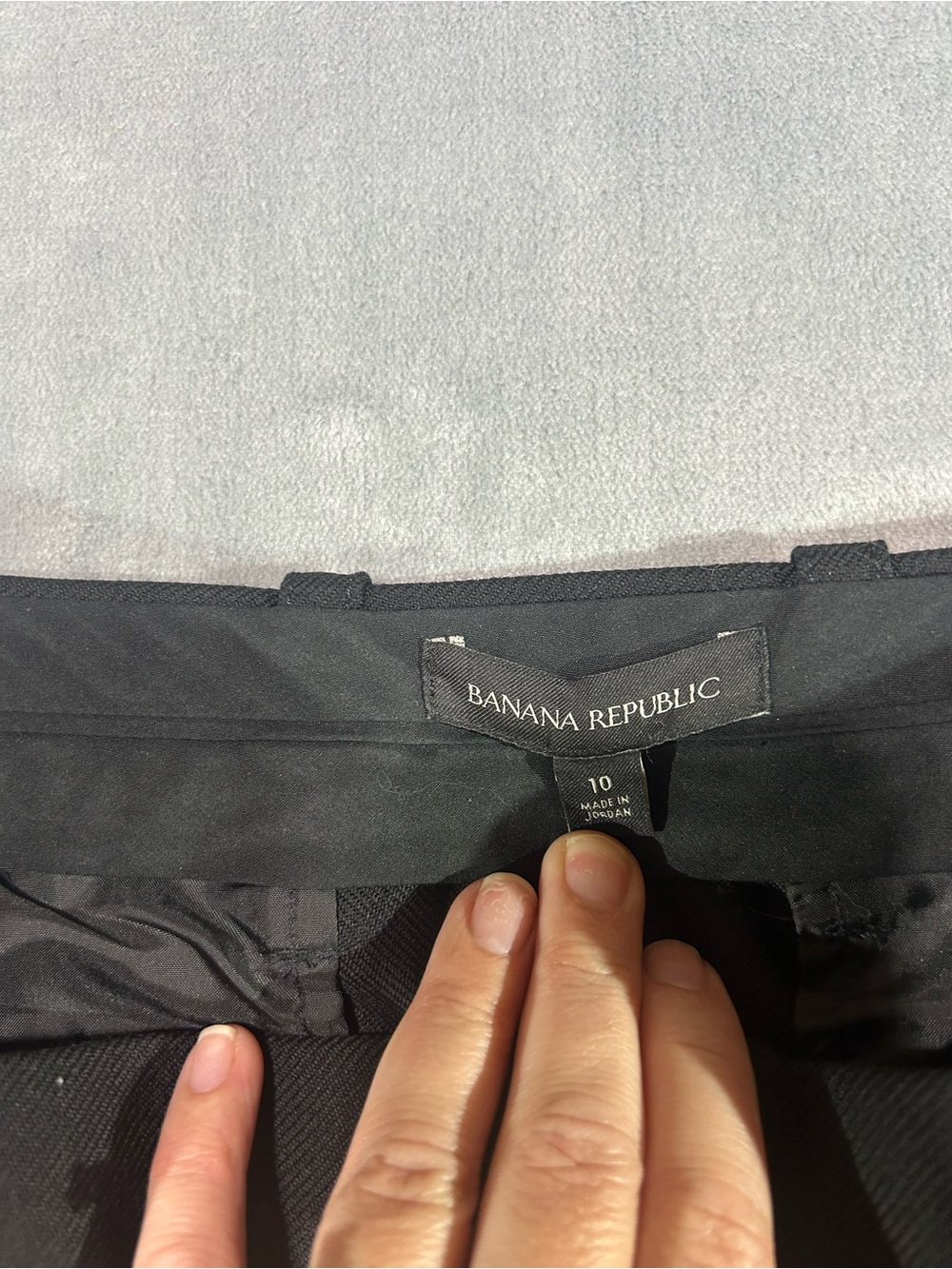 Banana Republic Black Women's Dress Trousers - Picture 3 of 5
